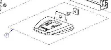 Smart Clamp kiinnike 1 kpl - Kattokaiteet, tikkaat ja varusteet - OM1500603184 - 1