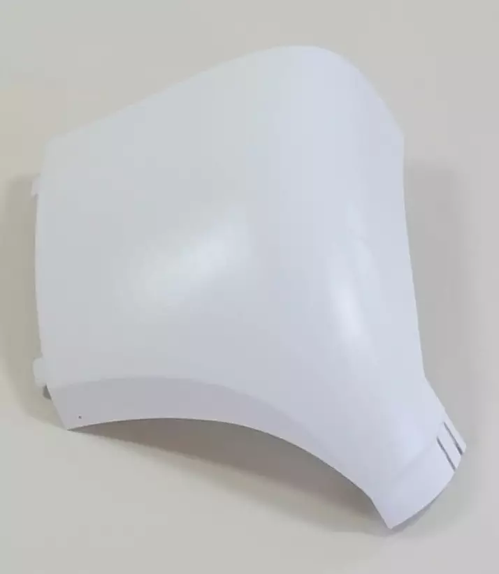 Takakulmamuovi ala oikea valkoinen - Asuntoauton ja -vaunun koriosat - 2600900014 - 1