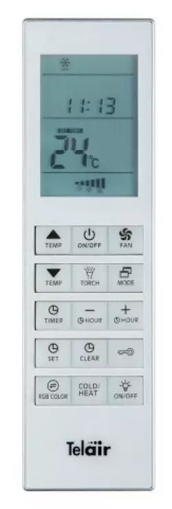 Telair kauko-ohjain Clima e-Van, kaukosäädin - Ilmastointilaitteiden tarvikkeet - 07184 - 1