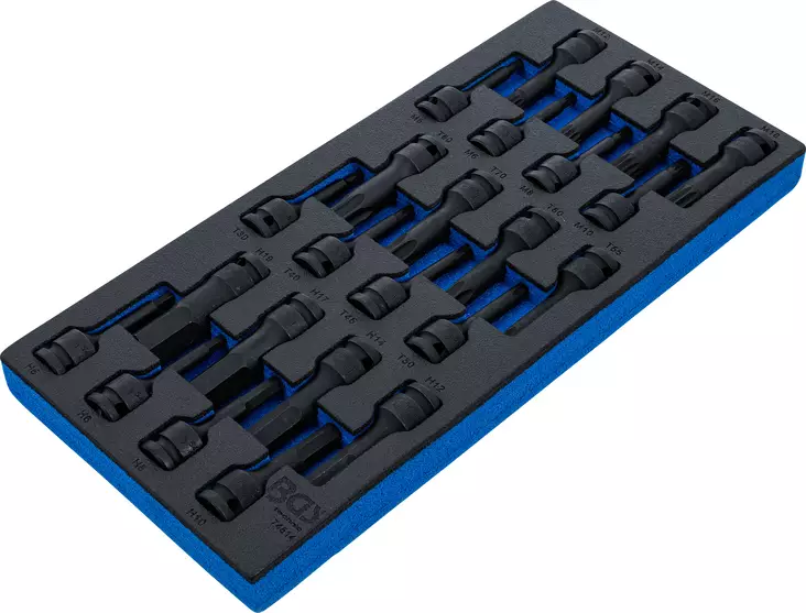 Teräpalasarja 1/2" TT - Työkalumoduulit työkaluvaunuihin - BGS74514 - 1