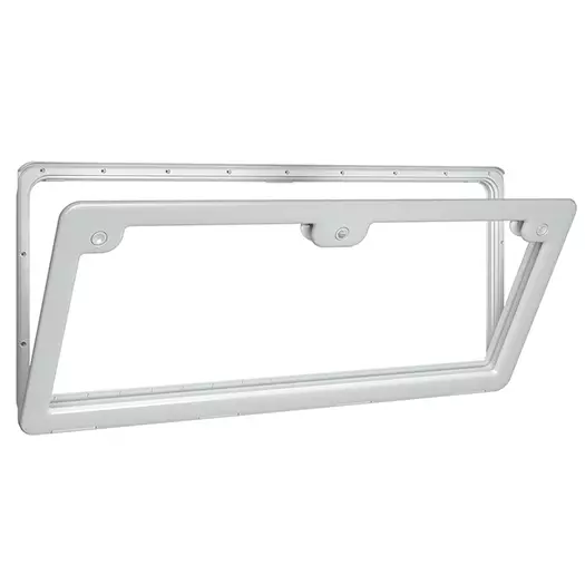 Thetford luukku D6, kehys Fiat Bianco, vaaleanharmaa - Thetford huoltoluukut - 2686484 - 1