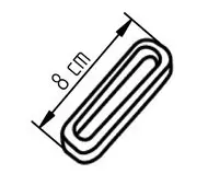 Thule kumilenkki 8 cm 5 kpl - Markiisien lisävarusteet Thule - 1500602154 - 1