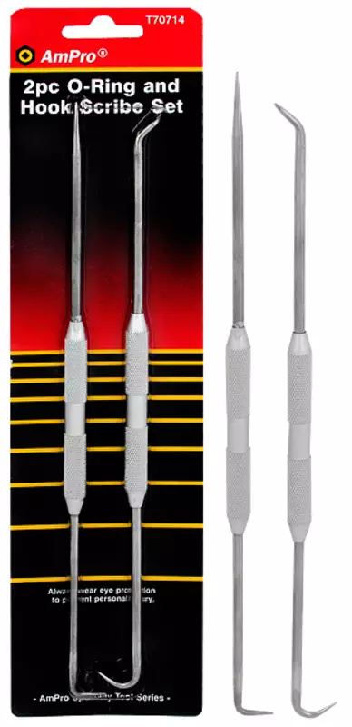 Tiivistekoukkusarja 2-Os. Kaksipäinen - Pihtisarjat - T70714 - 1