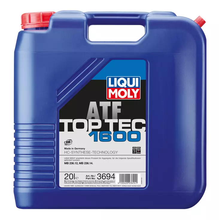 TOP TEC ATF 1600 Vaihteistoöljy (MB 236.14 ) - Vaihteisto- ja peräöljyt - LQM3694 - 1