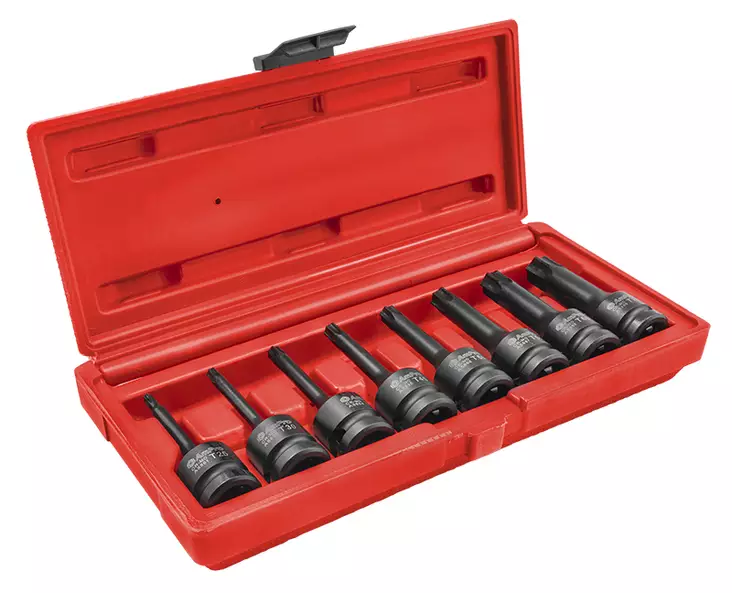 TORX-voimahylsysarja 1/2" 8-osaa - Hylsysarjat - A5664 - 2