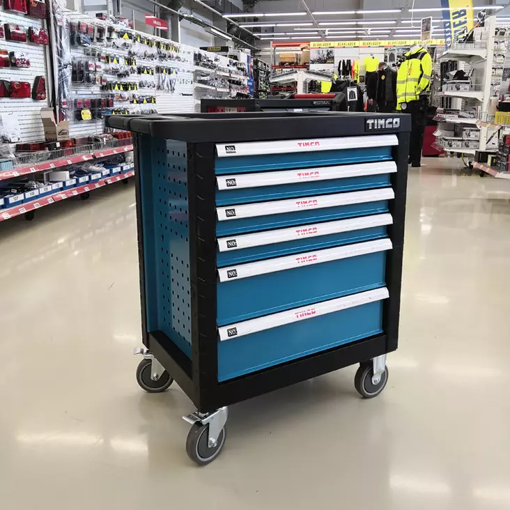 Työkaluvaunu työkaluilla 220-osaa Timco - Työkaluvaunut työkaluilla - 101678054 - 1