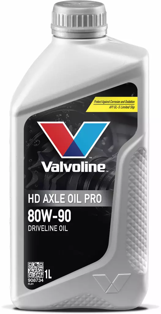 VALVOLINE HEAVY DUTY AXLE OILPRO 80W-90 LS AKSELISTOÖLJY 1L - Vaihteisto- ja peräöljyt - 21-908734 - 1