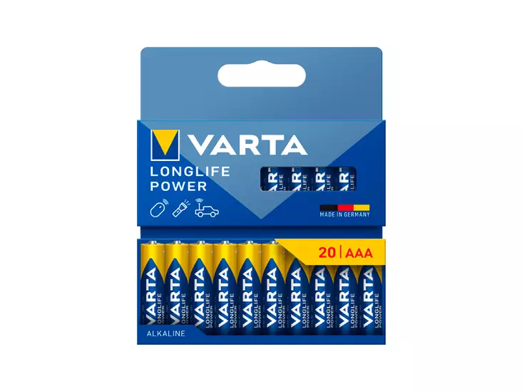 VARTA LONGLIFE POWER AAA BLI 20 - Paristot - 1811-8740724 - 1