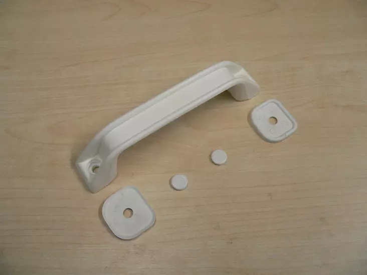 Vetokahva valkoinen 1 kpl 175mm rv 145mm - Ovien, luukkujen osat - 0100607-4 - 1