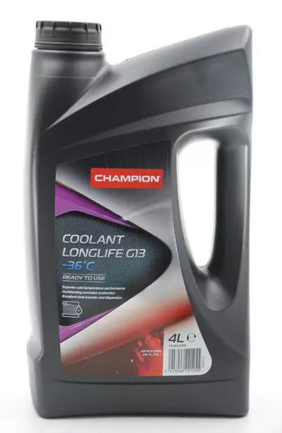 Champion Coolant -36°C Longlife G13 4L Jäähdytinneste - Jäähdytinnesteet - 8221255 - 1