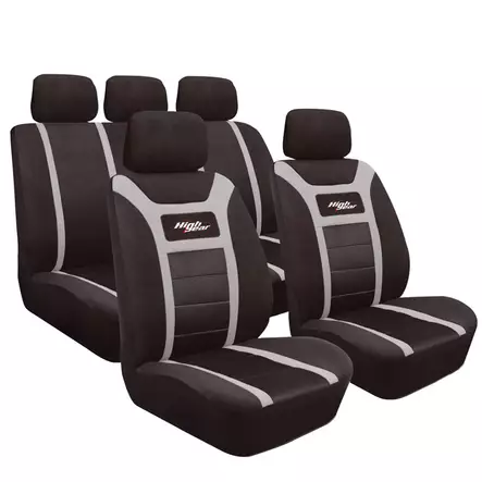 Istuinsuojasarja High Gear harmaa/musta - Istuinpäälliset - 925-54845 - 1