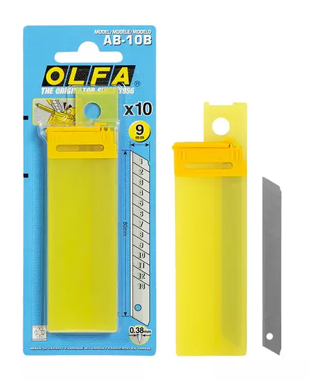 Katkoteräveitsen Varaterä 9mm 10kpl - Puukot, veitset ja kaapimet - OF640145 - 1