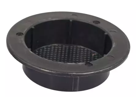 Kattoventtiili ilmanvaihtoon, musta - Asuntoauton ja -vaunun koriosat - 1400905 - 2