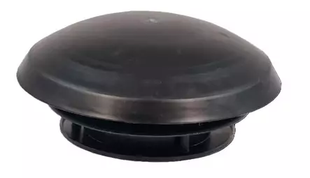 Kattoventtiili ilmanvaihtoon, musta - Asuntoauton ja -vaunun koriosat - 1400905 - 1