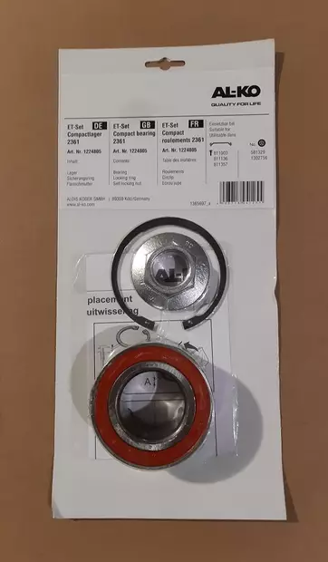 Kompaktilaakeri pakkaus 80X42 2361 582226 R4280 SKF - Peräkärryn laakerit ja tiivisteet - 1224805 - 1