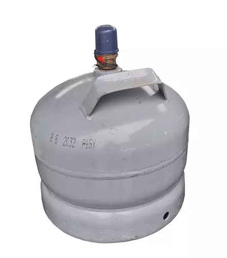 Nestekaasu 5kg teräs painoventtiili PULLO - Nestekaasupullot - 1005 - 1