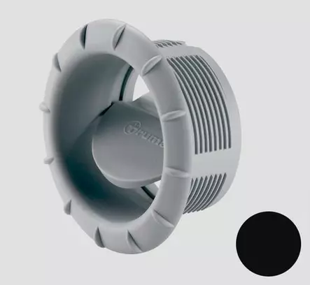 Päätesuutin 65/72 mm EN musta Truma - Ilmakeskuslämmityksen asennustarvikkeet - 40171-05 - 1