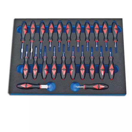 Sähköliittimien purkutyökalusarja 23-os. Boxo - Liitintyökalut - 291-BD005 - 1