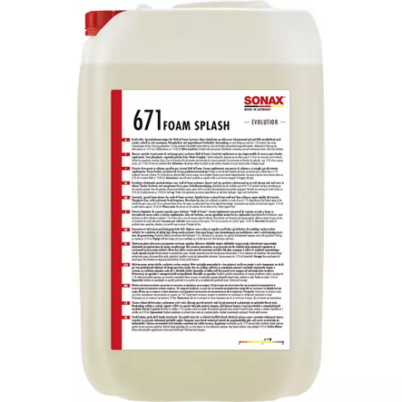 SONAX FoamSplash vaahtoshampoo 25 L - Autoshampoot - SO671705 - 1