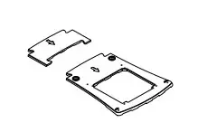 Truma adapterikehys comp. (pl.) 2.G PSA/PMA - Ilmastointilaitteiden tarvikkeet - 40900-05 - 1