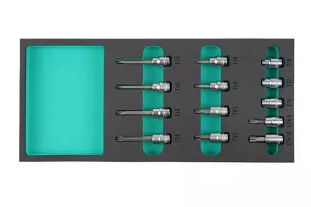 XZN/Torx sarja, 3/8" - Työkalumoduulit työkaluvaunuihin - K26065 - 1