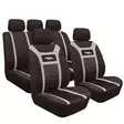 Istuinsuojasarja High Gear harmaa/musta - Istuinpäälliset - 925-54845 - 1