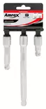 Jatkovarsisarja 3/8" 3-Os. Wobble - Jatkot, nivelet ja adapterit - TX11345 - 1