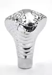 Kobra Vaihdekepin Nuppi Kromi Punaiset LED-silmät 20,5 x 7,7 x 20,5 cm - POISTO - 58700325 - 2