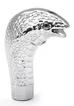 Kobra Vaihdekepin Nuppi Kromi Punaiset LED-silmät 20,5 x 7,7 x 20,5 cm - POISTO - 58700325 - 1