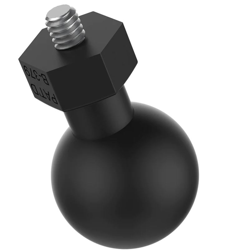 RAM Mount Tough-Ball With 1/4-20 X 0.625 Male Thread On 1" B-Ball – RAP-B-379U-252062