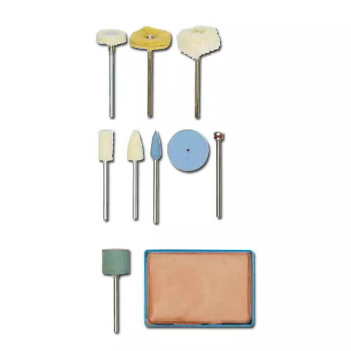 10-osainen kiillotussarja - Proxxon lajitelmat ja muut terät - 28285 - 1