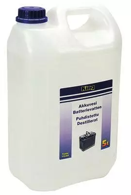 Akkuvesi 5L King - Muut apu- ja korjausaineet - 114-A5 - 1