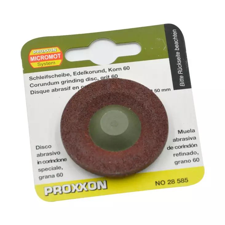 Alumiinioksidilaikka LHW-malliin karkeus 60 - Proxxon käsilaitteiden varusteet - 28585 - 1