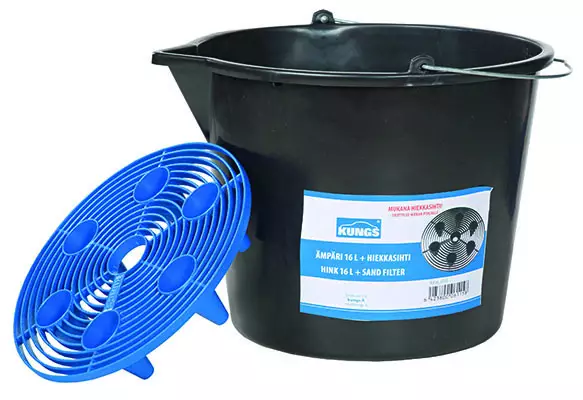 Ämpäri Hiekkasihdillä 16 L Kungs - Auton Pesuvälineet - 923-6115 - 1