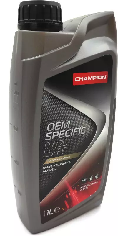 Champion OEM Specific 0W20 LS-FE 1L - Moottoriöljyt - 8232565 - 1