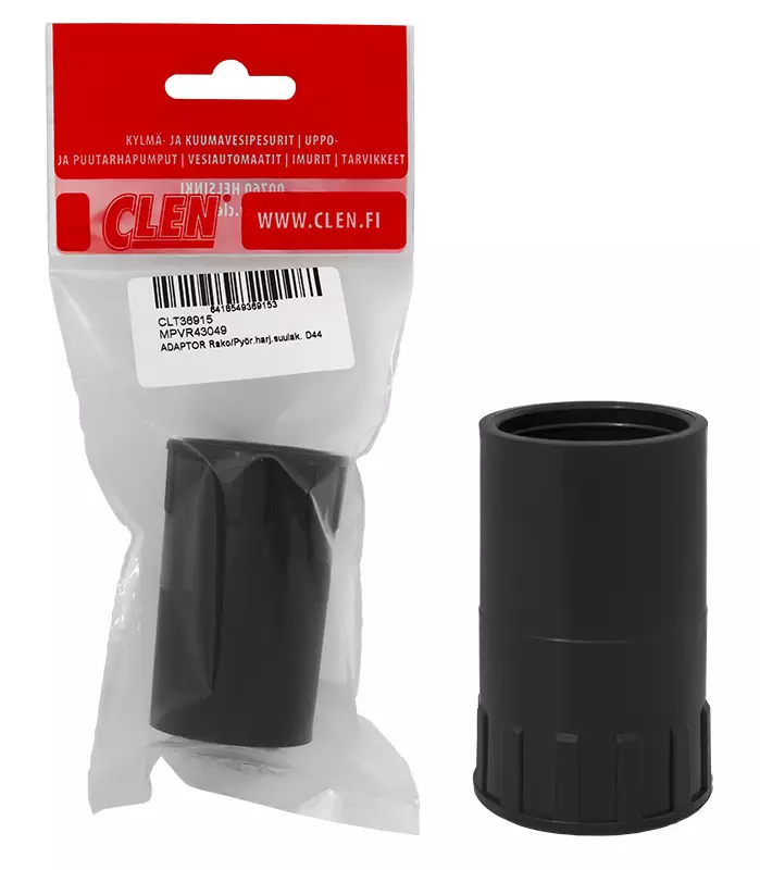 Clen Imurin Suulakeadapteri Sisä 38 mm Ulko 44 mm - Clen imuriletkut ja liittimet - CLT36915 - 1