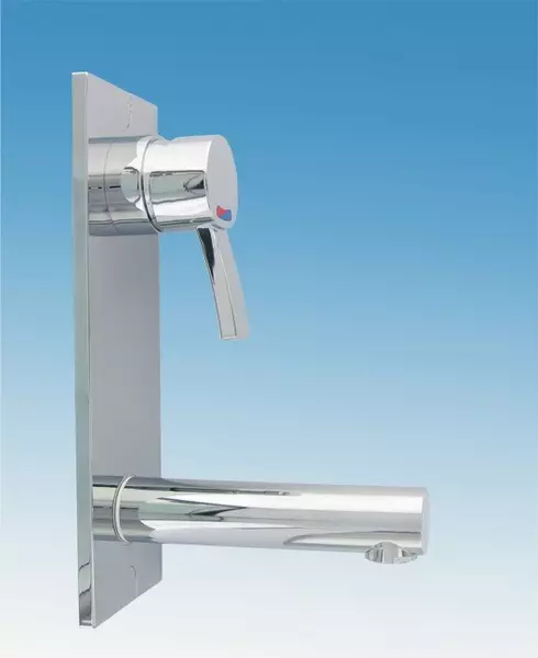 Comet vipusekoitushana+suihku seinään, Kompakt+Pisa, sovitesarja - Hanat ja suihkutarvikkeet - C0600125 - 1