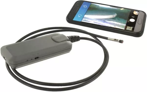 Endoskooppi Wifi 4,9mm 2X kamera - Diagnostiikka ja testerit - 258-H23135 - 1