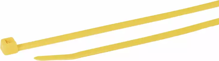 HellermannTyton T50R nippuside 4,6x200mm 100kpl keltainen - Nippusiteet - 111-04805 - 1