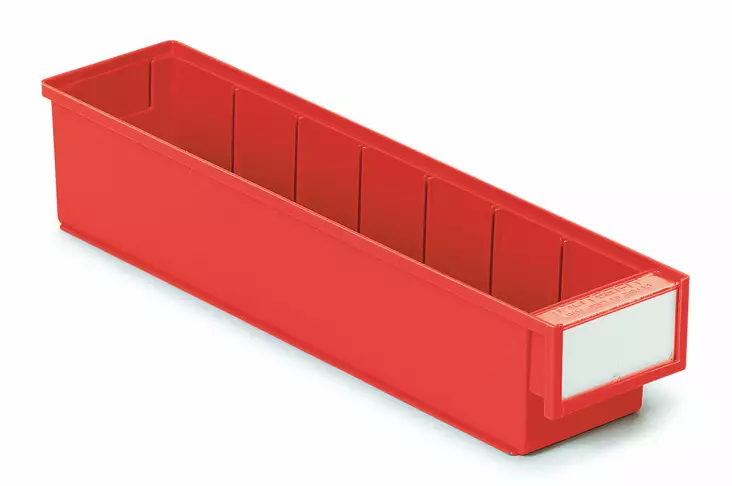 Hyllylaatikko Punainen 400X92X82 - Lokerikkojen laatikot - 699-4010PP-5 - 1