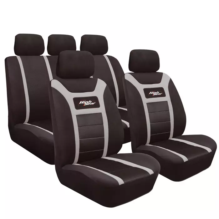 Istuinsuojasarja High Gear harmaa/musta - Istuinpäälliset - 925-54845 - 1