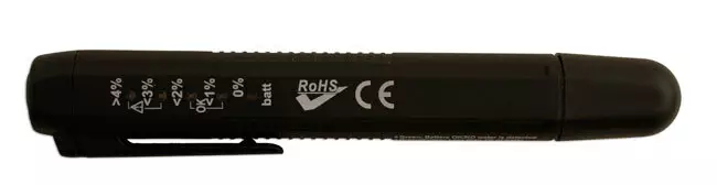 Jarrunesteen vesipitoisuus Mittari - Kemikaalien testaus - 258-4875 - 1