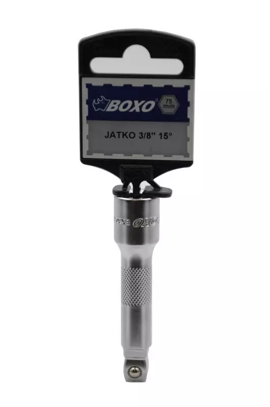 Jatkovarsi 3/8" 75mm 15° Kulmalla Boxo - Jatkot, nivelet ja adapterit - 284-B3090-3-15 - 1