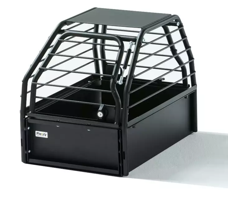 Koirahäkki Autoon 399x482,5x345 mm Musta Flexxy XS - Koirahäkki autoon - HB7-0005 - 1