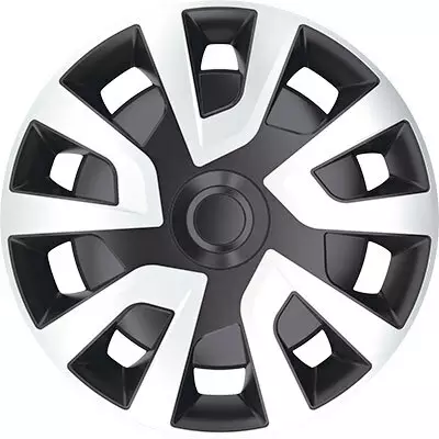 Koristekapseli Revonan Musta / Hopea 15" - 15" koristekapselit - 929-REV15 - 1