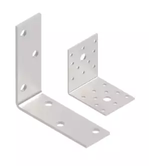 Kulmarauta 70X70X55 kuumasinkitty - Kulmaraudat ja naulalevyt - 672-A-K70705525 - 1