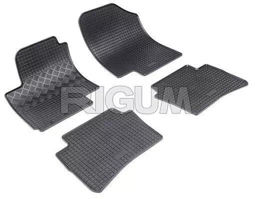 Kumimattosarja Hyundai I20 2009-> - Hyundai mattosarjat - 878-HYU005 - 1