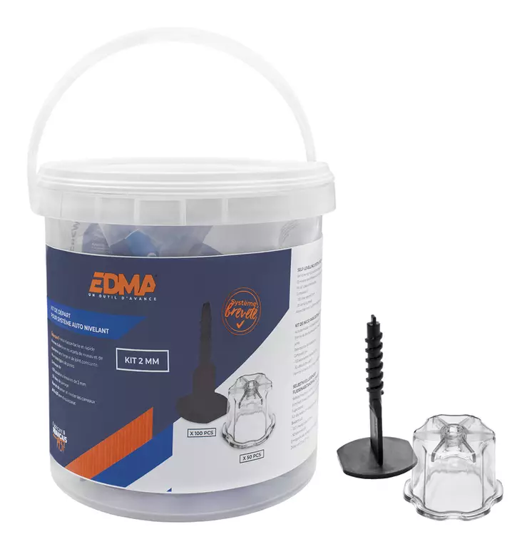 Laattojen Tasaus Aloitussarja 2mm 100+50 - Rakentaminen ja laatoitus - ED282155 - 1