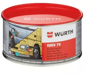 Lasikuitupakkeli VAKU 70 0,5 kg Wurth - Pakkelit ja kitit - 0892607005 - 1