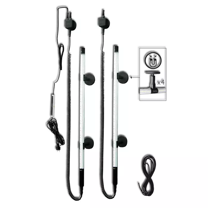 LED-valaisinsarja 2-pilarinostimeen - Kaikki työmaavalot - 297-60-35225 - 1